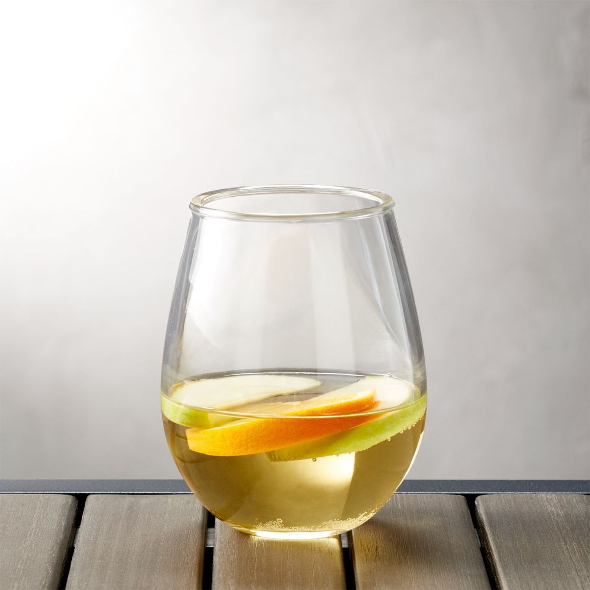 CRATE & BARREL - Copa de Vino Acrílica Sin Base