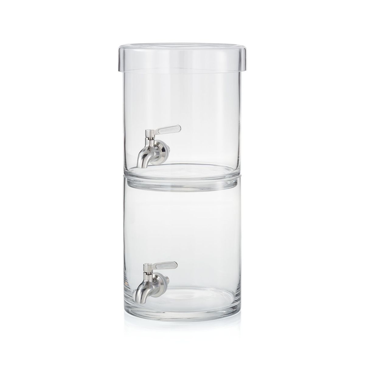 CRATE & BARREL - Dispensador de Bebidas Frías Apilable 2 Gl 