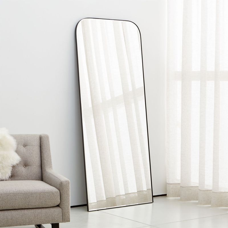 CRATE & BARREL - Espejo de Piso en Arco Edge 81x193cm