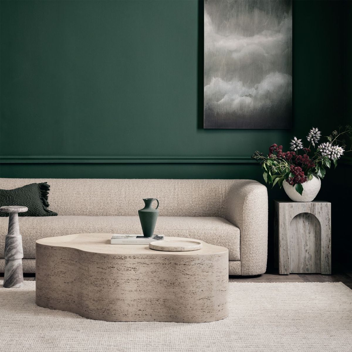 CRATE & BARREL - Mesa De Centro Fleur