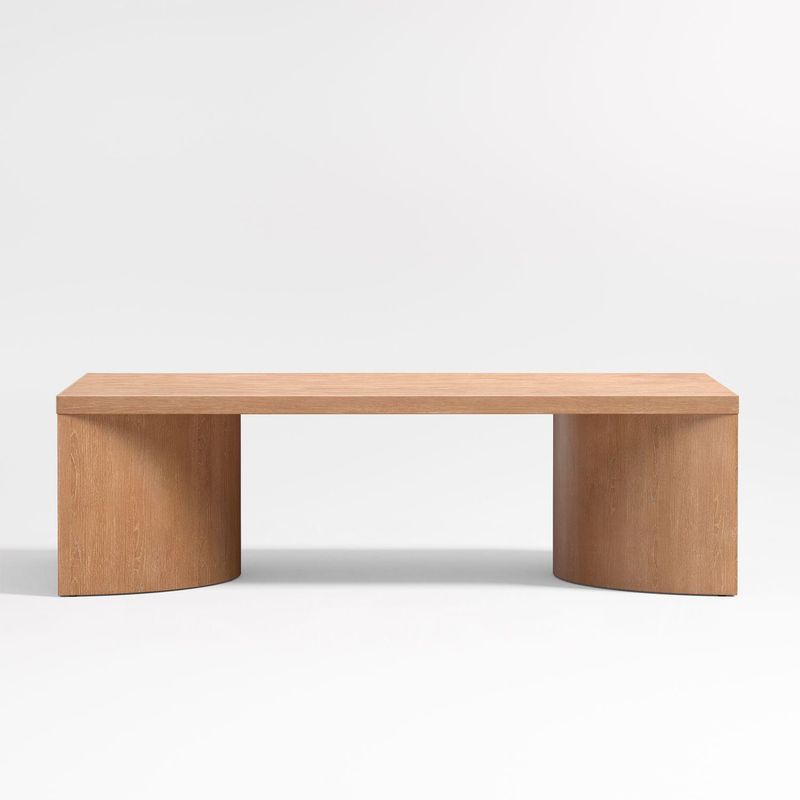 CRATE & BARREL - Mesa De Centro Virage 137cm