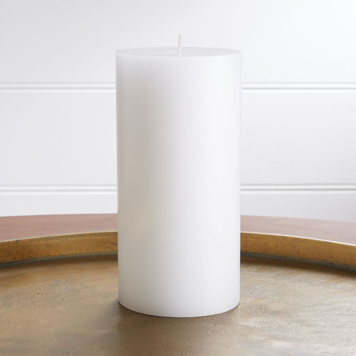 CRATE & BARREL - Vela Pillar 10x20cm