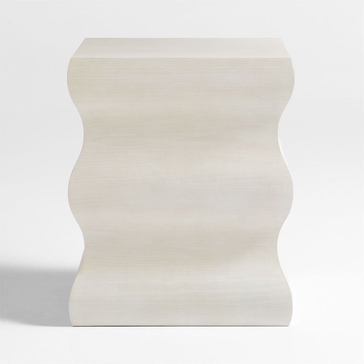 CRATE & BARREL - Mesa Auxiliar Onda