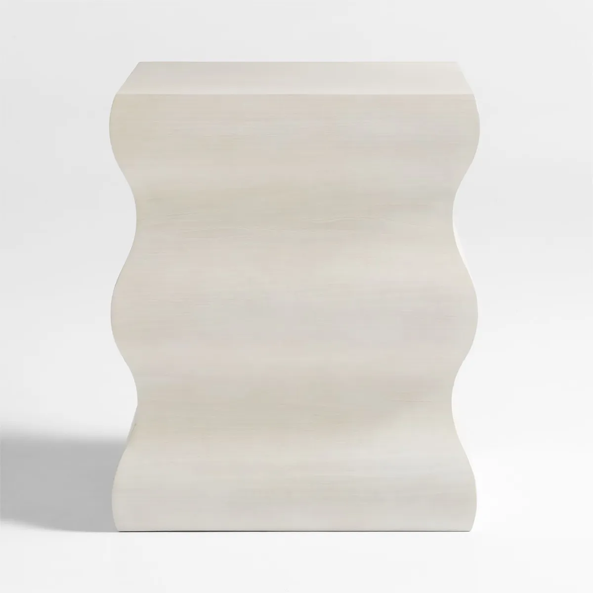 CRATE & BARREL - Mesa Auxiliar Onda