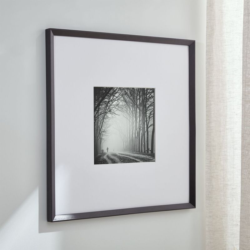CRATE & BARREL - Marco para Fotos Icon 28x28 Negro