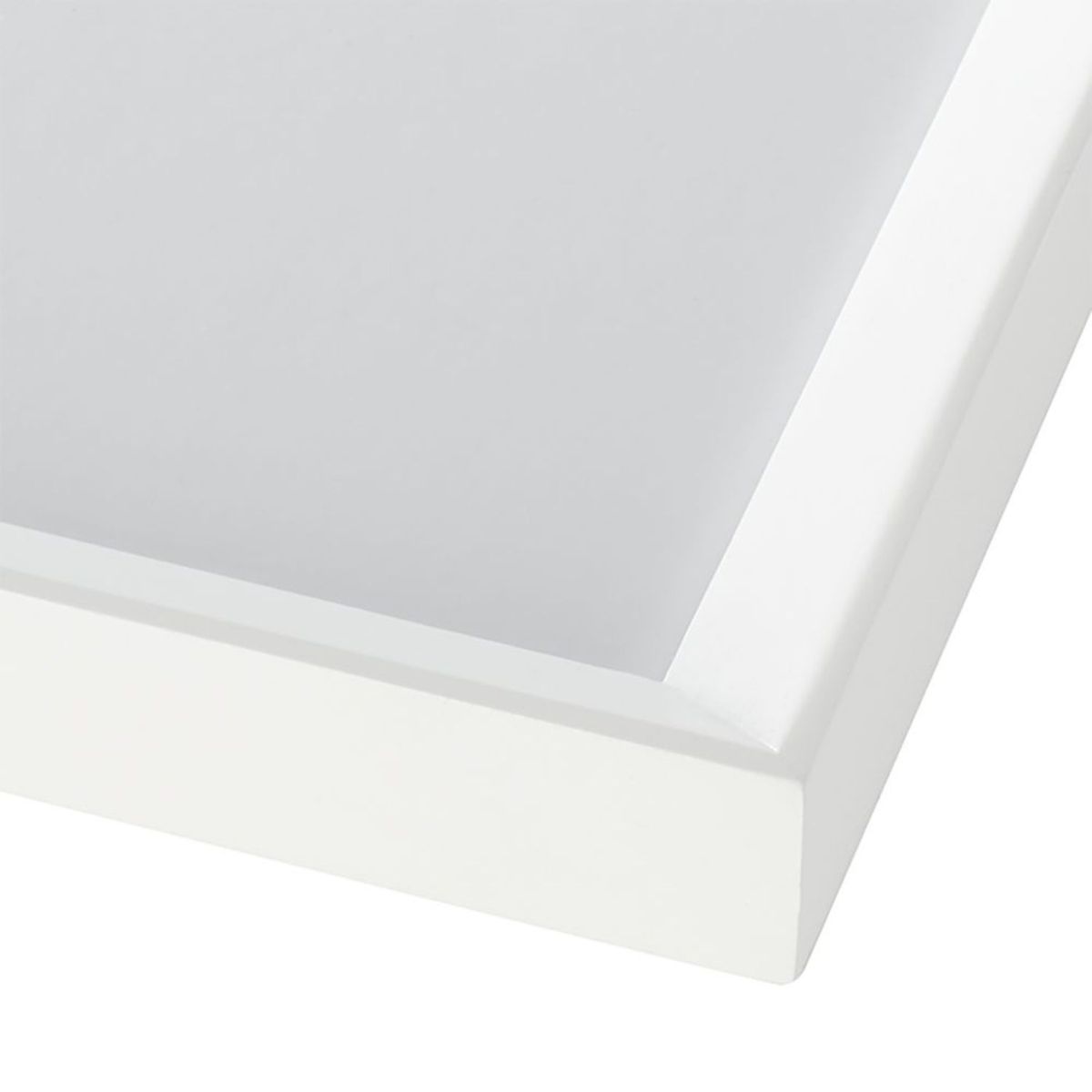 CRATE & BARREL - Marco De Foto Para Pared Icon Blanco 11x11''