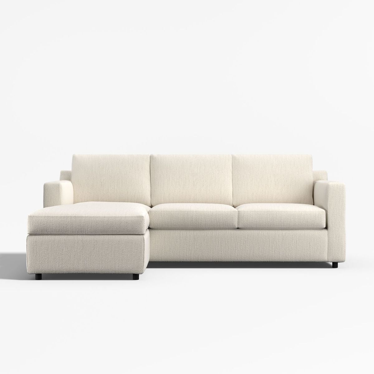 CRATE & BARREL - Seccional Reversible Barrett II 4 Cuerpos