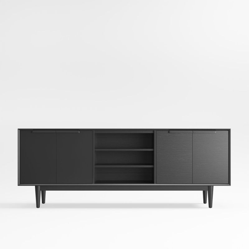 CRATE & BARREL - Consola Multimedia Tate 203cm