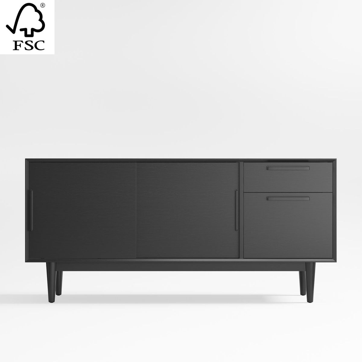CRATE & BARREL - Consola Multimedia Tate 64"
