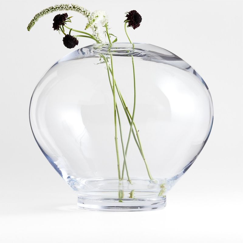 CRATE & BARREL - Jarrón Ophelia 34x34x30cm
