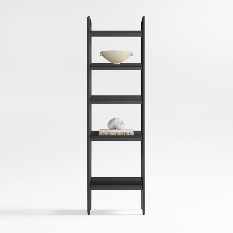 CRATE & BARREL - Librero Narrow 5 Estantes