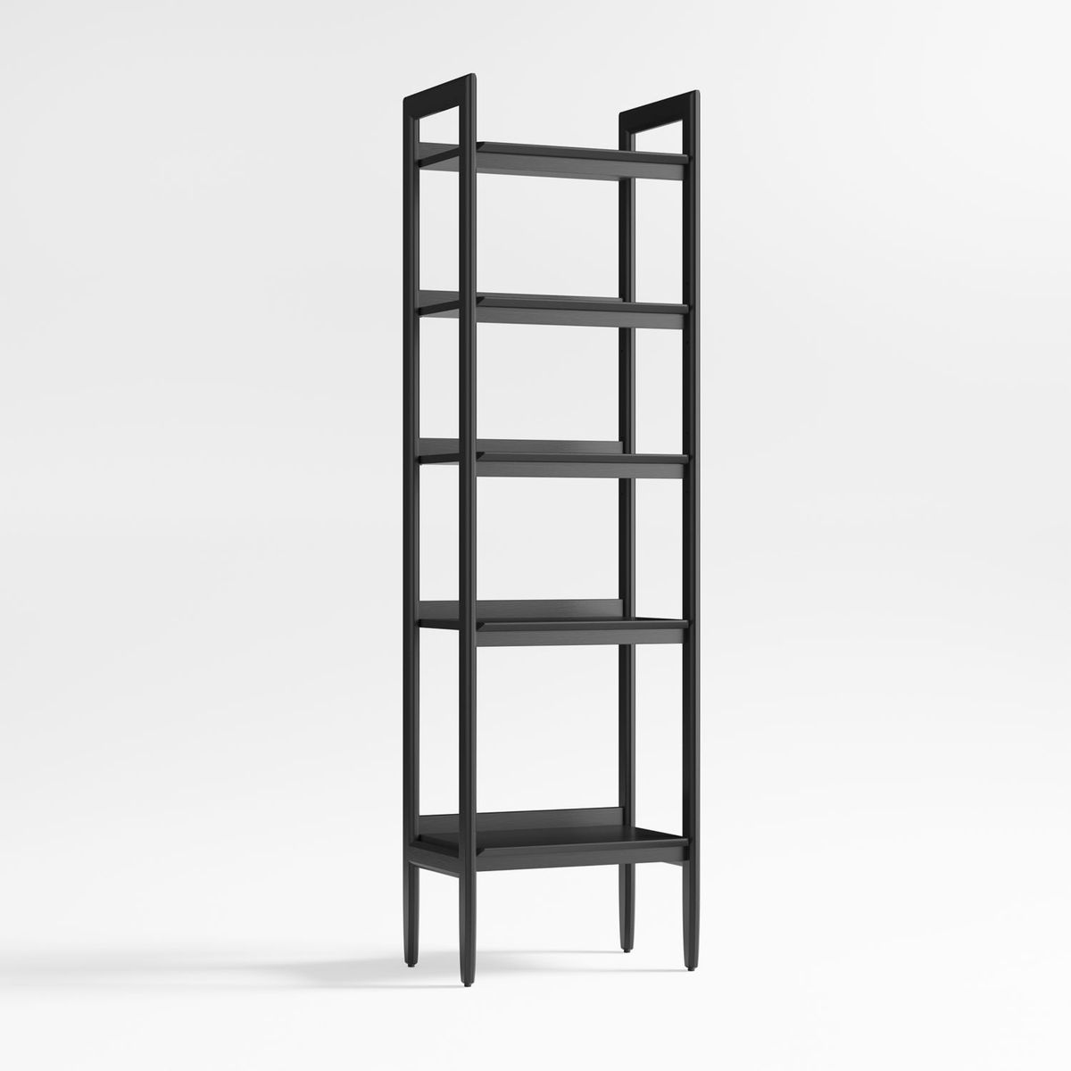 CRATE & BARREL - Librero Narrow 5 Estantes