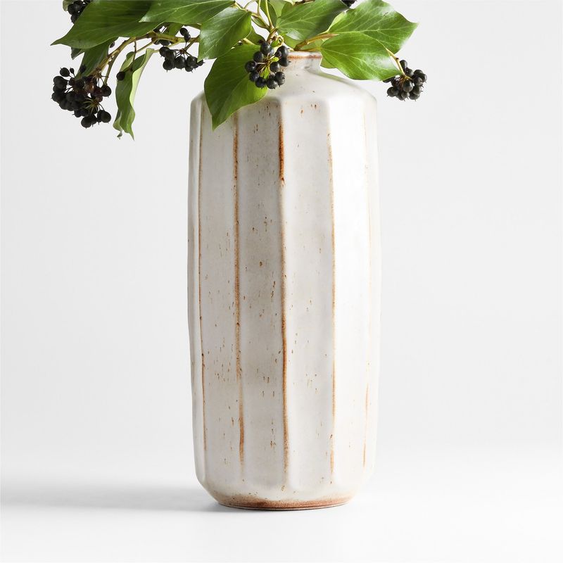 CRATE & BARREL - Jarrón Nikko 20x24cm