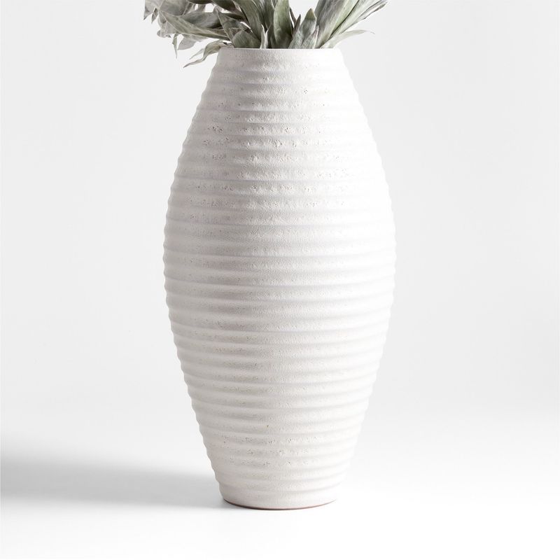 CRATE & BARREL - Jarrón Otsu 20x41cm