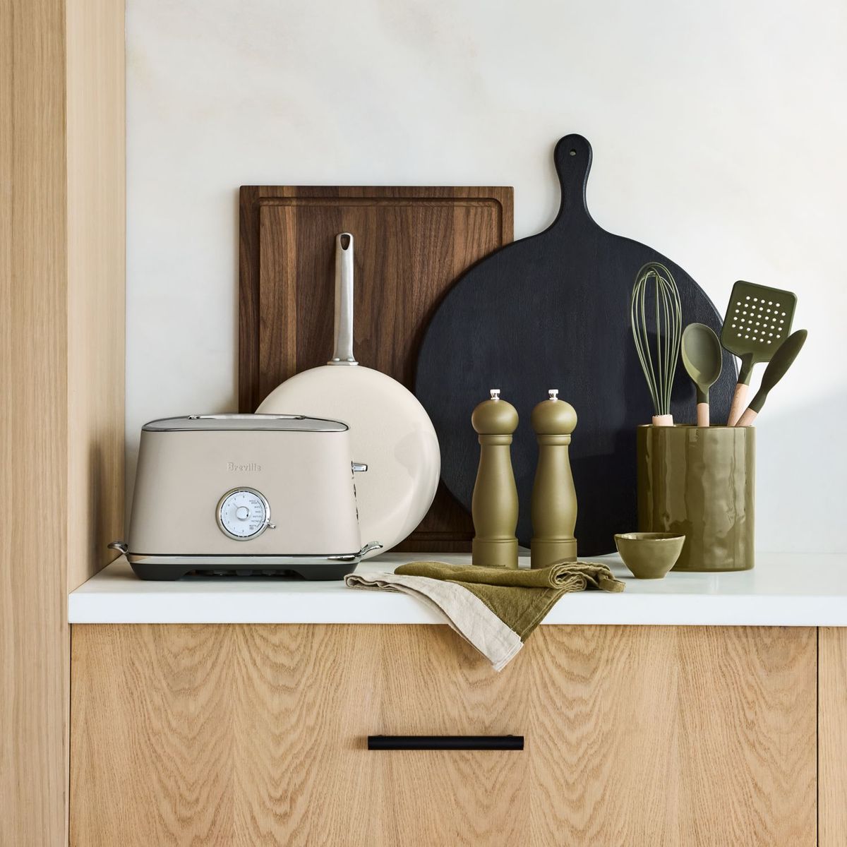 CRATE & BARREL - Porta Utensilios Marin