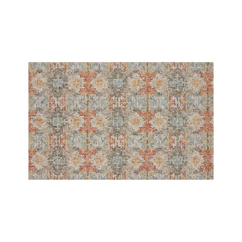 CRATE & BARREL - Alfombra De Mezcla De Lana Alvarez Garden 152x244 Cm