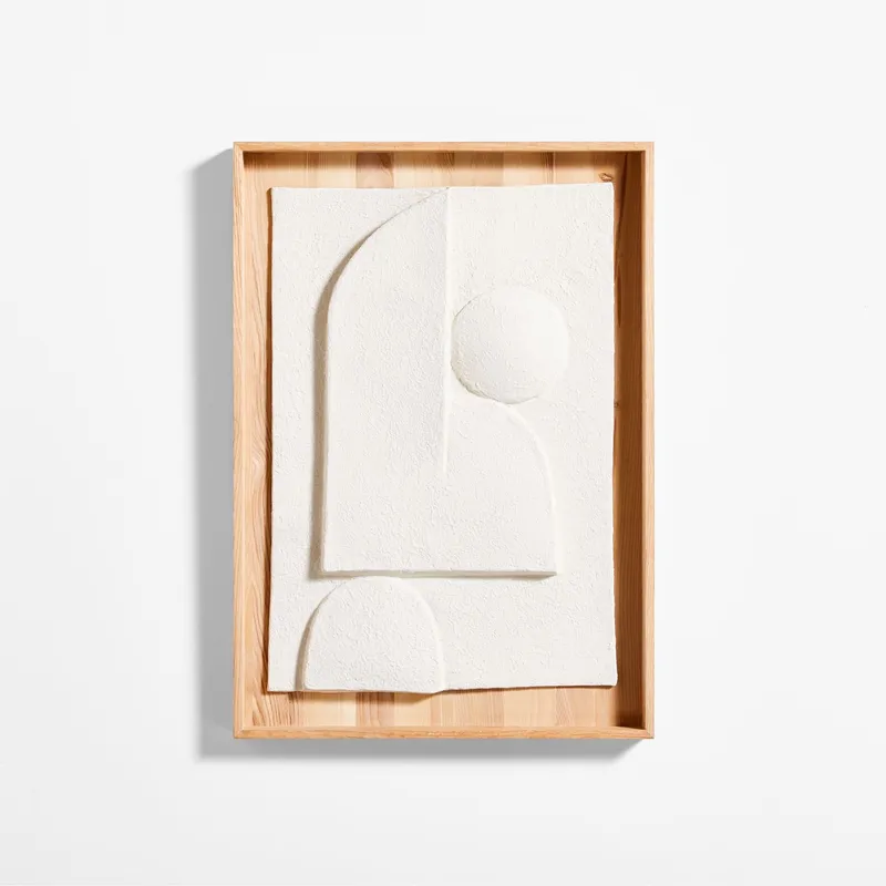 CRATE & BARREL - Arte De Pared Lain I 89x60cm