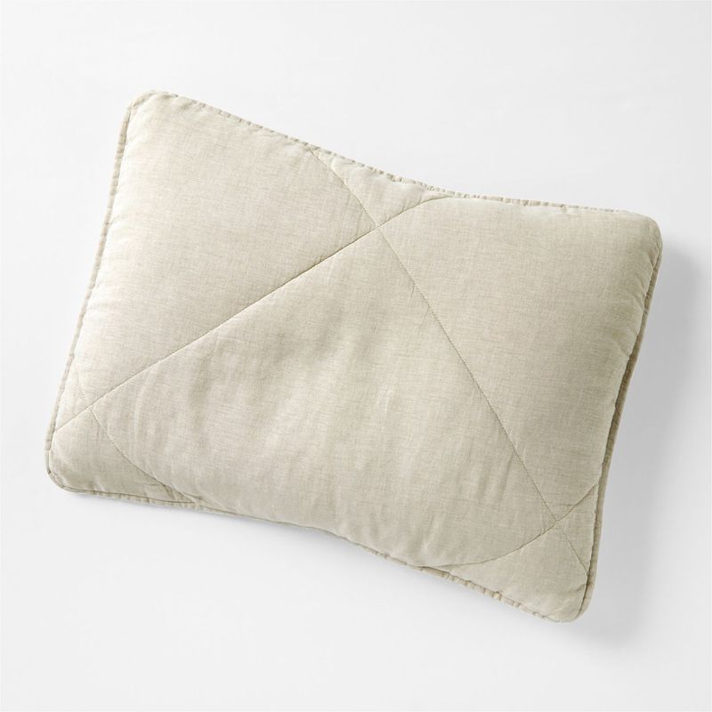 CRATE & BARREL - Funda de Almohada Warm Estándar