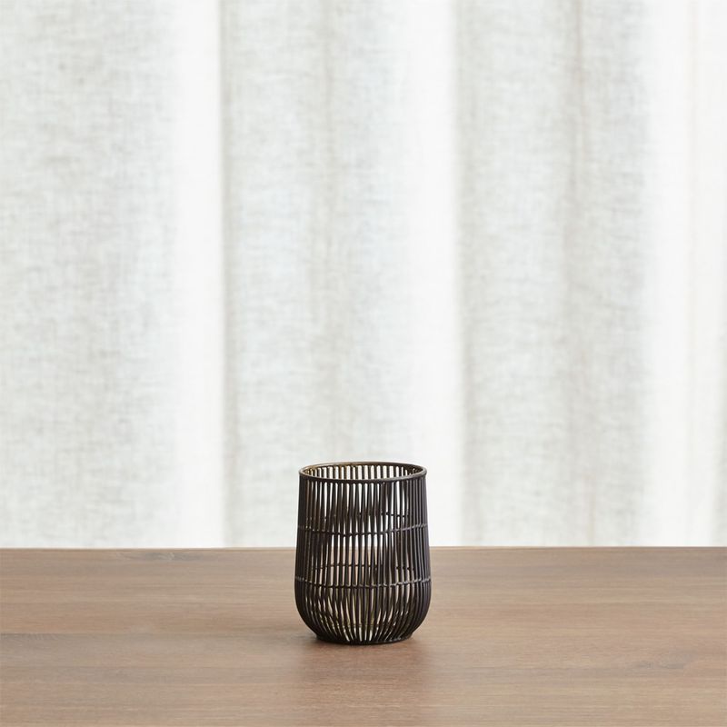 CRATE & BARREL - Porta Velas Kent 