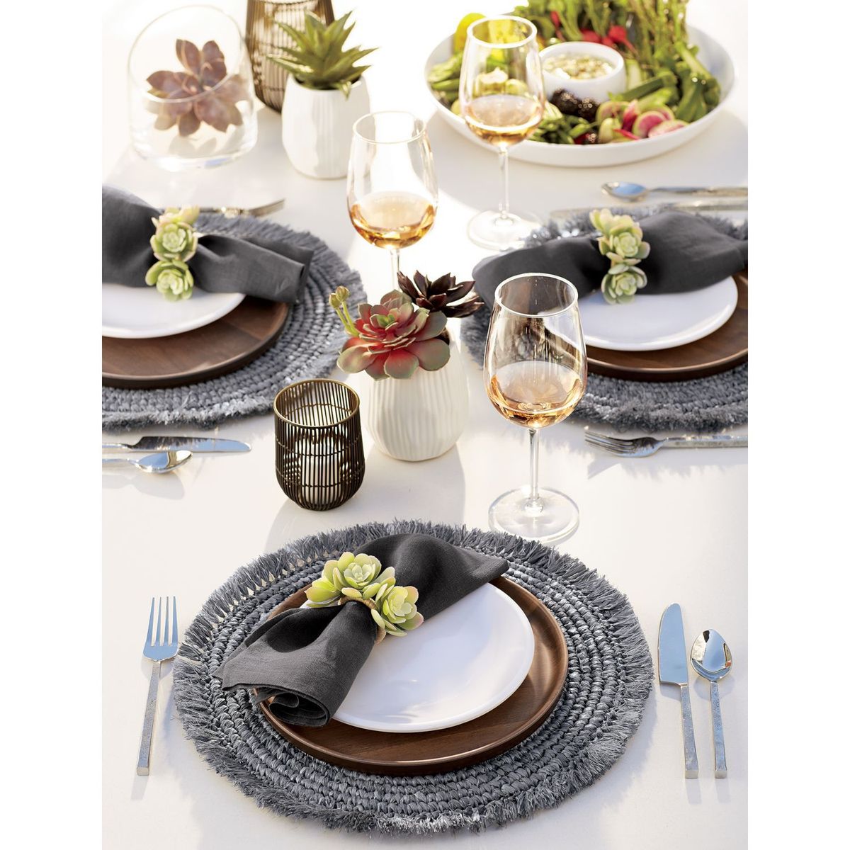 CRATE & BARREL - Porta Velas Kent
