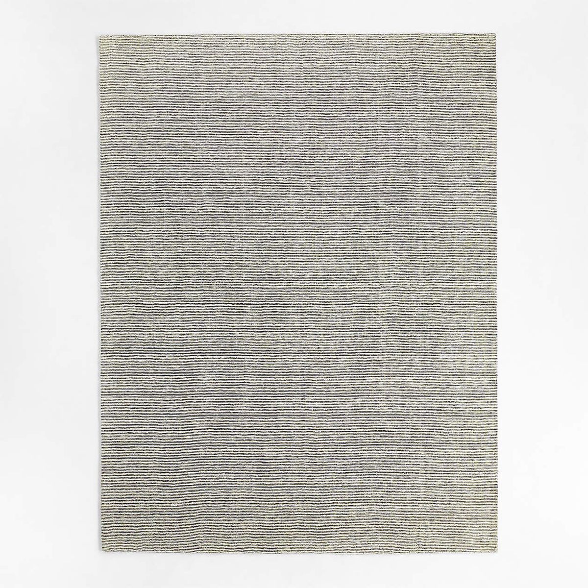 CRATE & BARREL - Alfombra A Rayas Verde Turin 183x274cm