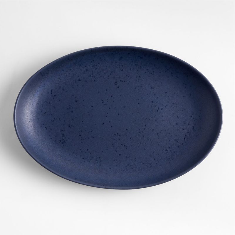 CRATE & BARREL - Plato Oval Craft 26cm