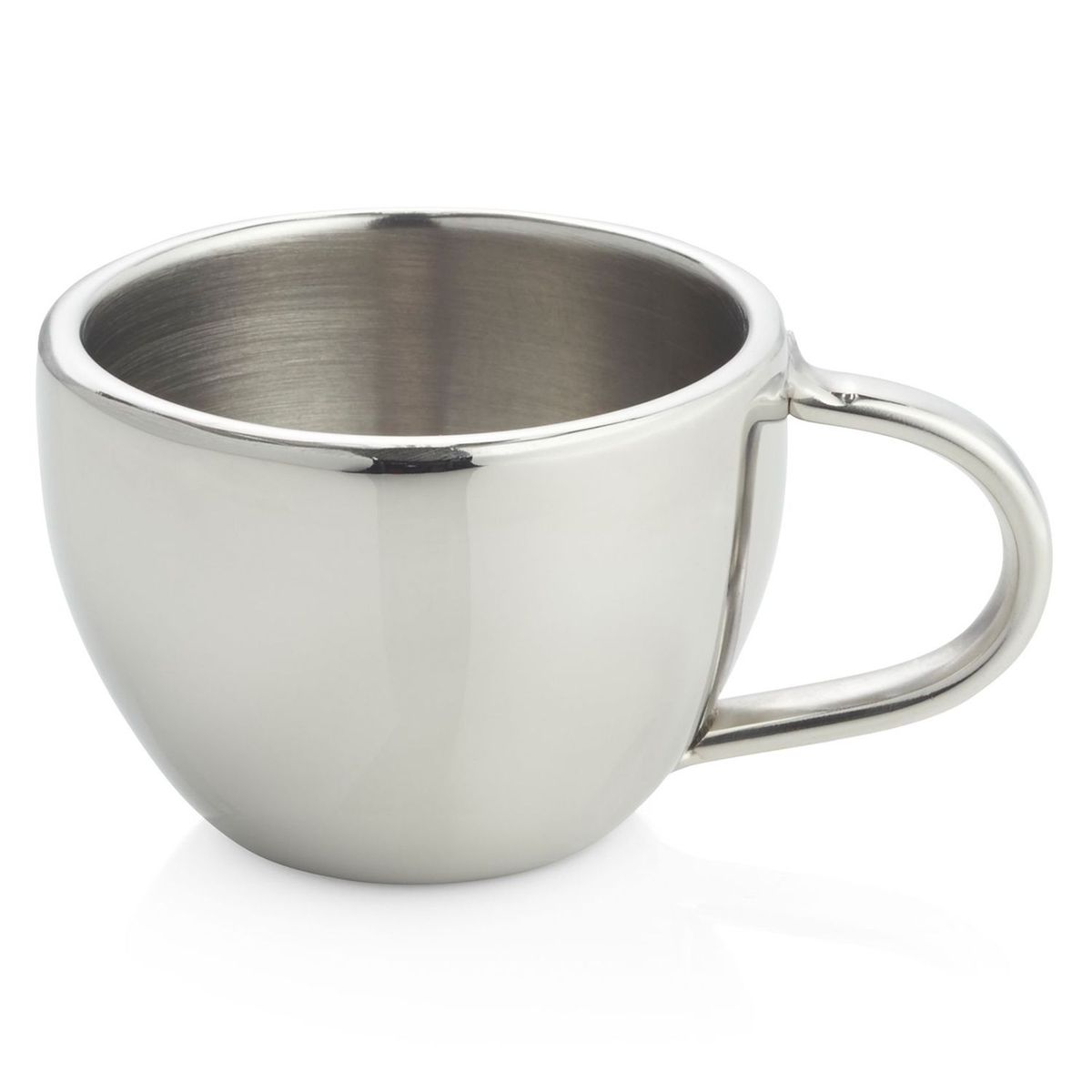 CRATE & BARREL - Taza para Café Espresso de acero inoxidable