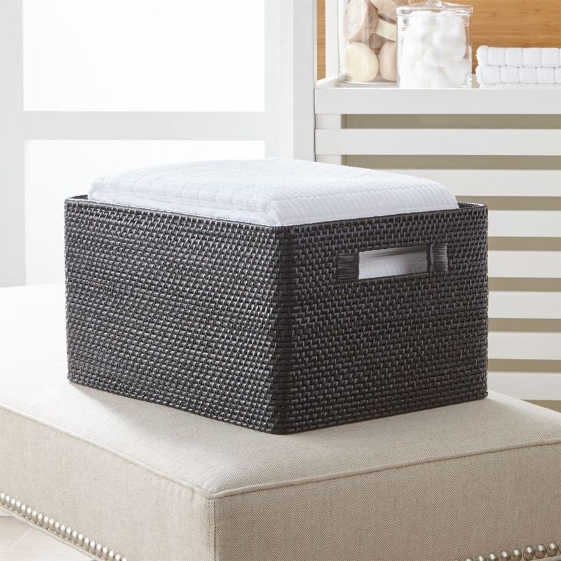 CRATE & BARREL - Canasta Grande Sedona Miel
