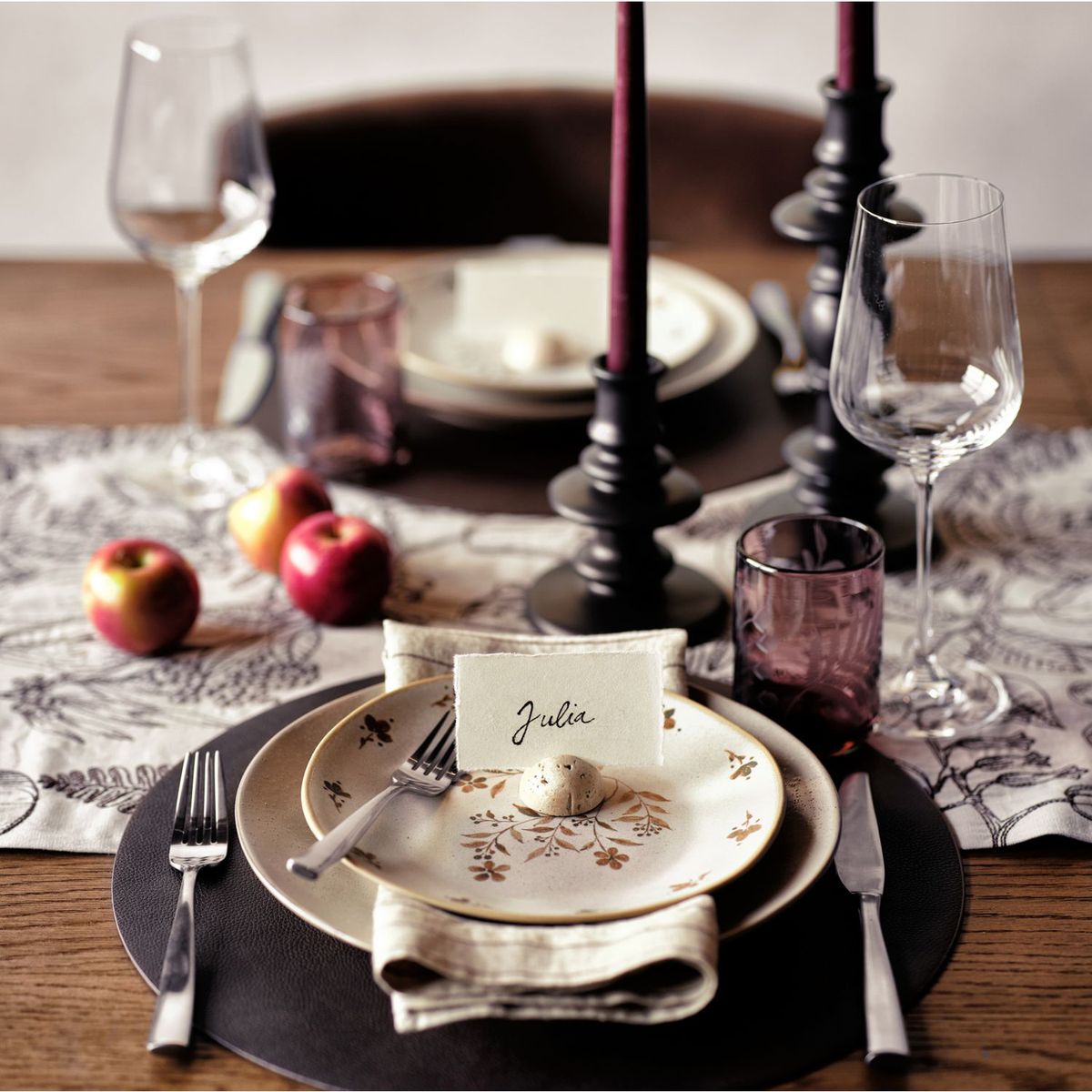 CRATE & BARREL - Set De 4 Porta Tarjetas