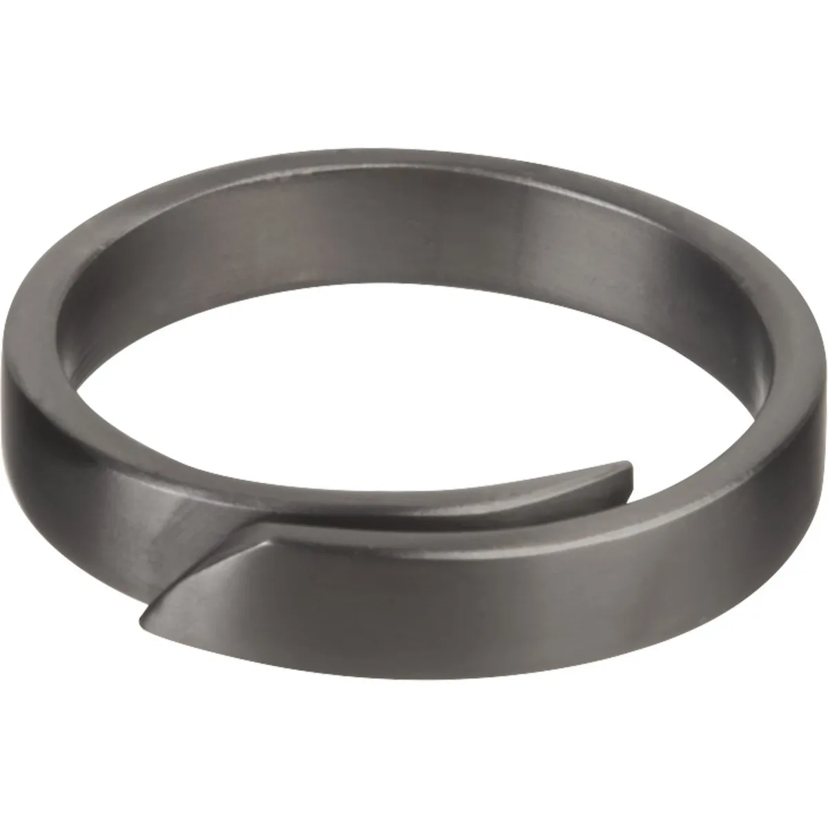 CRATE & BARREL - Aro de Servilleta Enrollado Negro