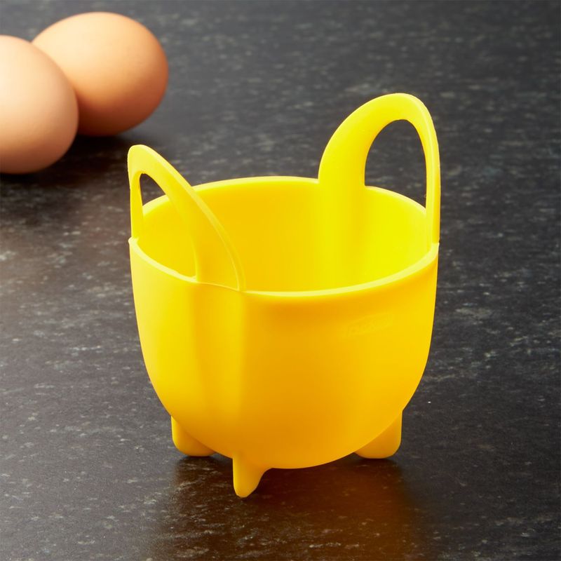 CRATE & BARREL - Utensilio de Silicona para Huevos Escalfados