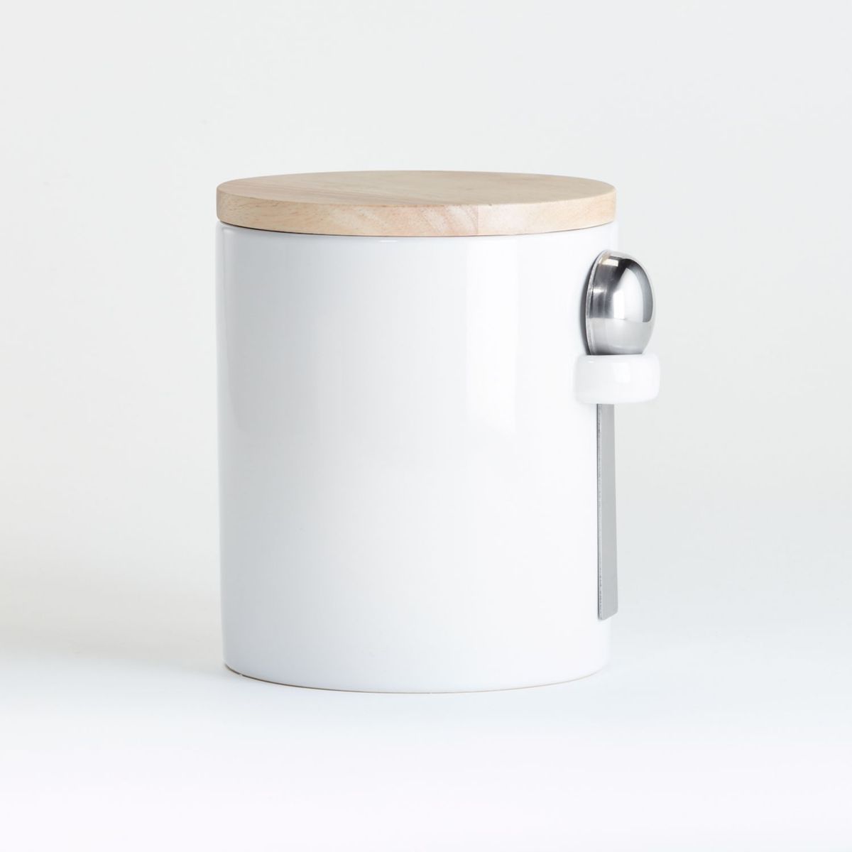 CRATE & BARREL - Canister Aspen con Cuchara