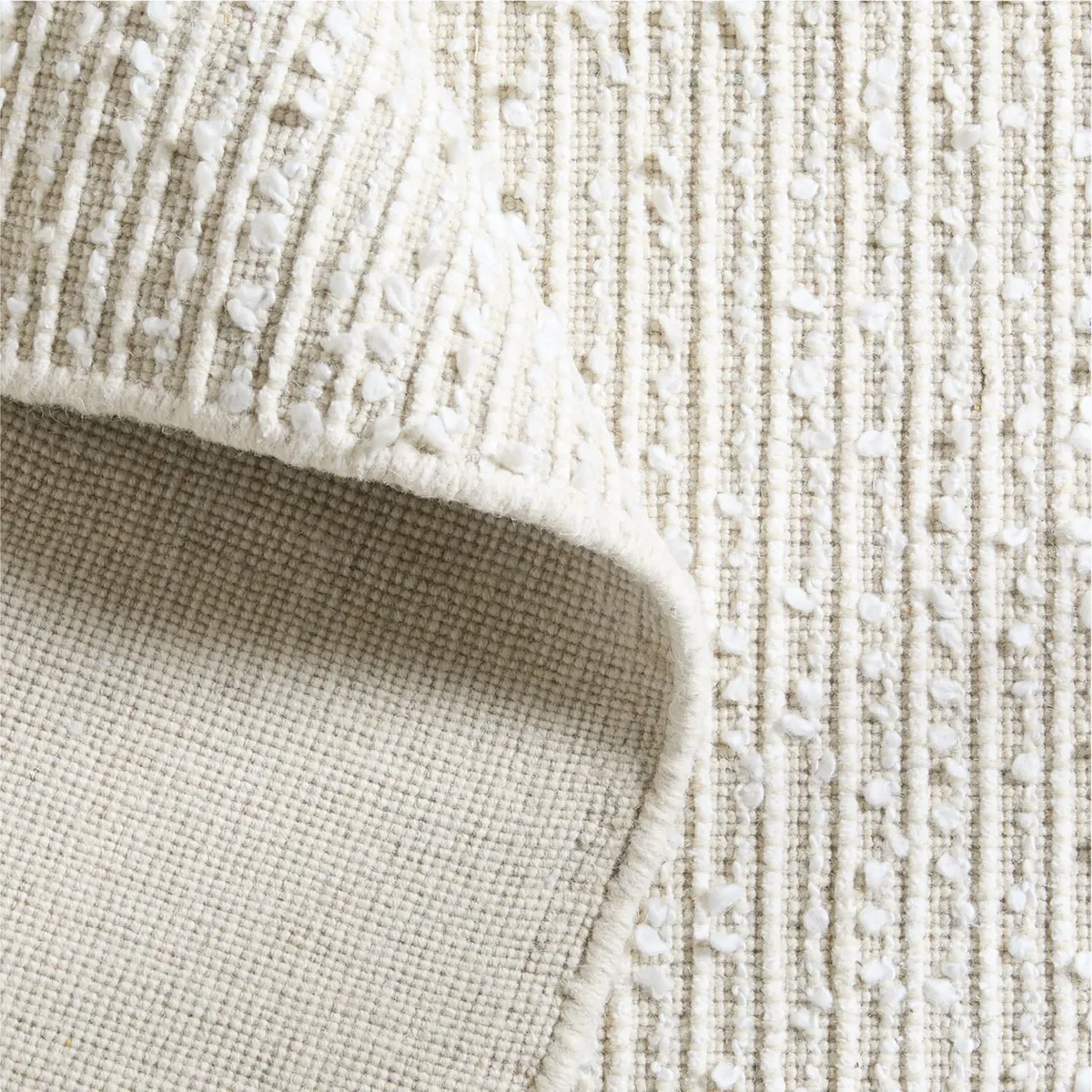 CRATE & BARREL - Alfombra Venice Ivory 244x305cm