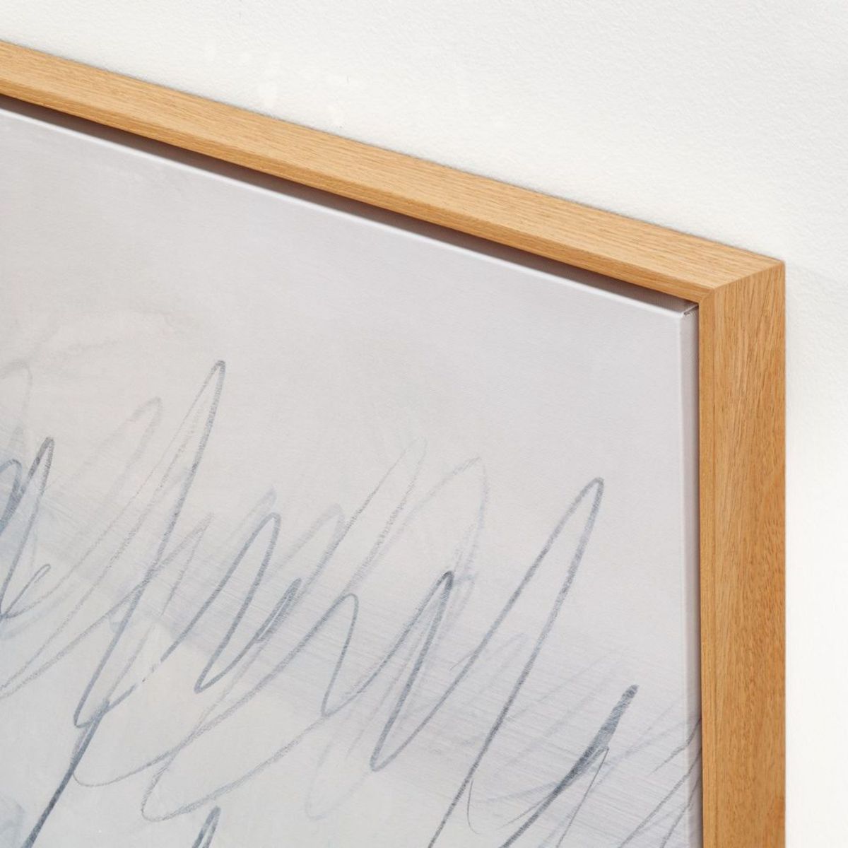 CRATE & BARREL - Cuadro Obscured Linework I