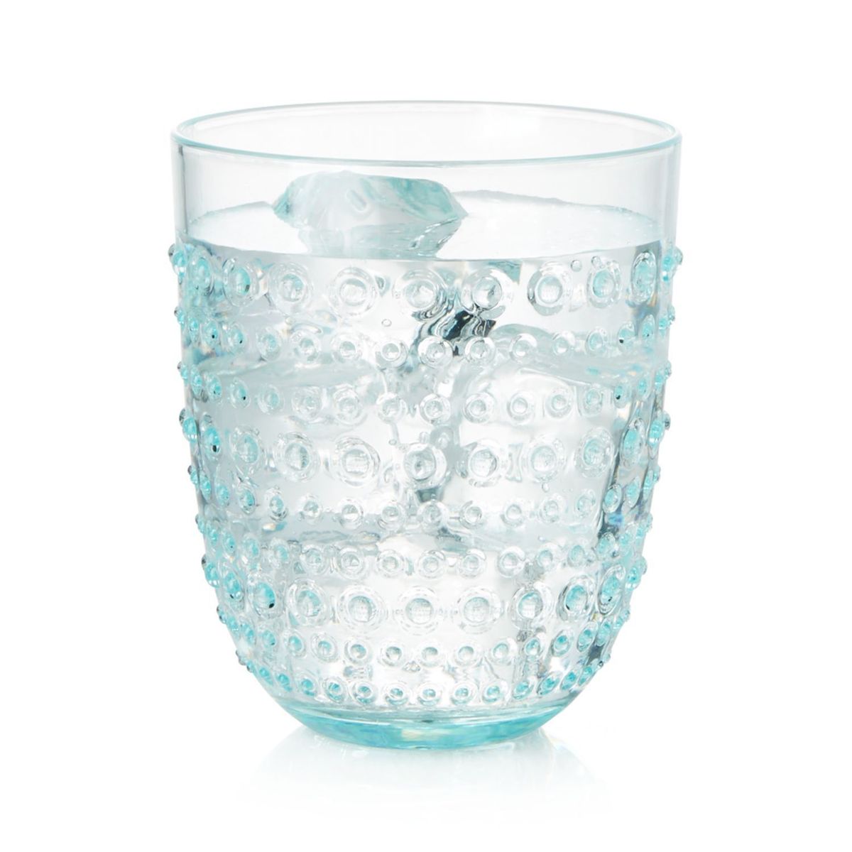 CRATE & BARREL - Vaso de Acrílico Dottie Aqua