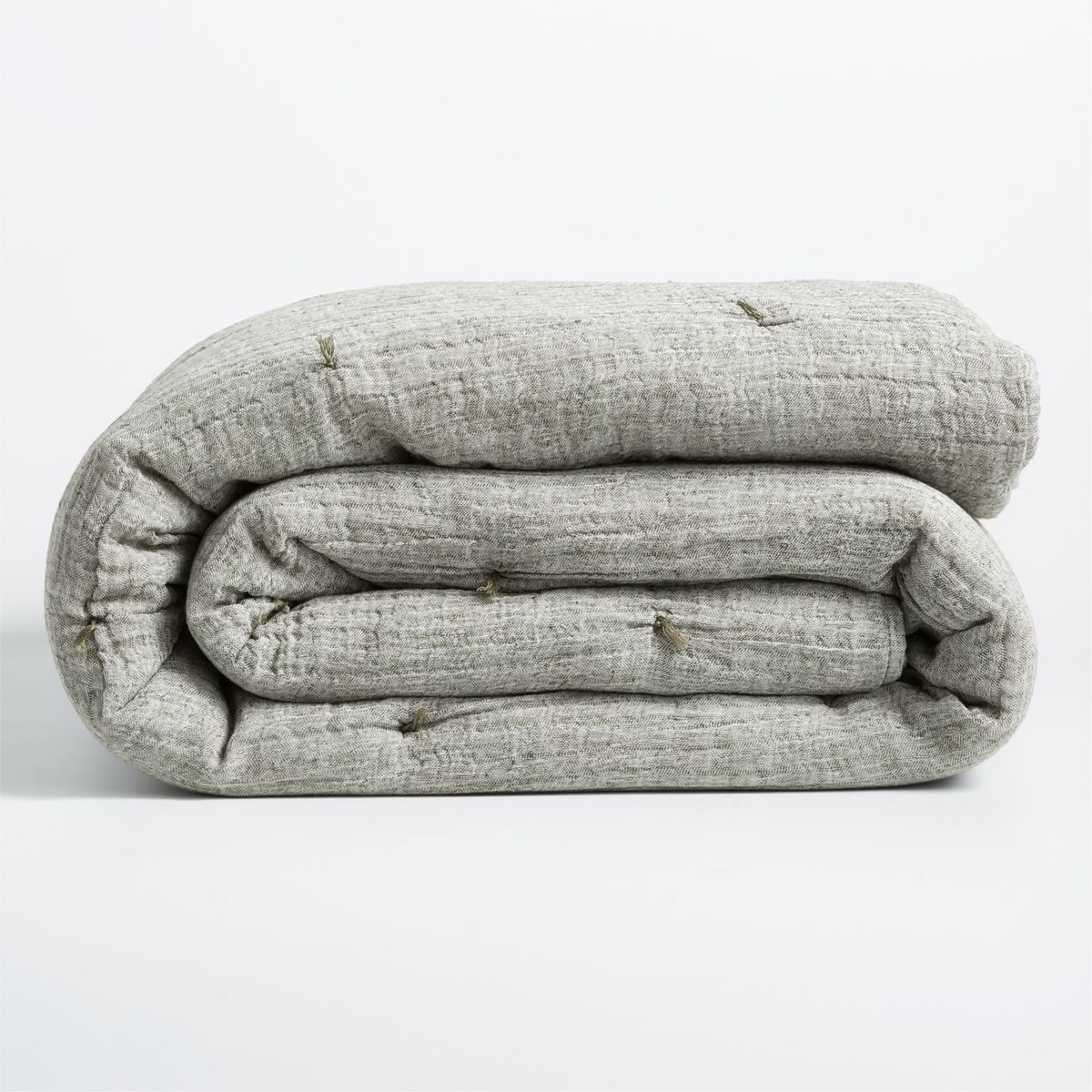 CRATE & BARREL - Funda de Duvet Crinkle 