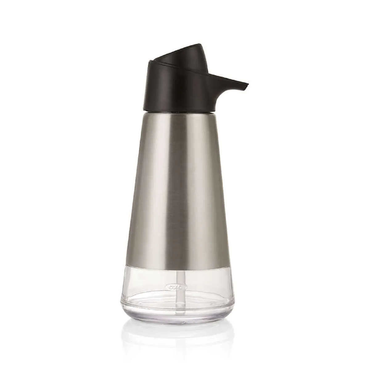 CRATE & BARREL - Dispensador de jabón de acero inoxidable OXO