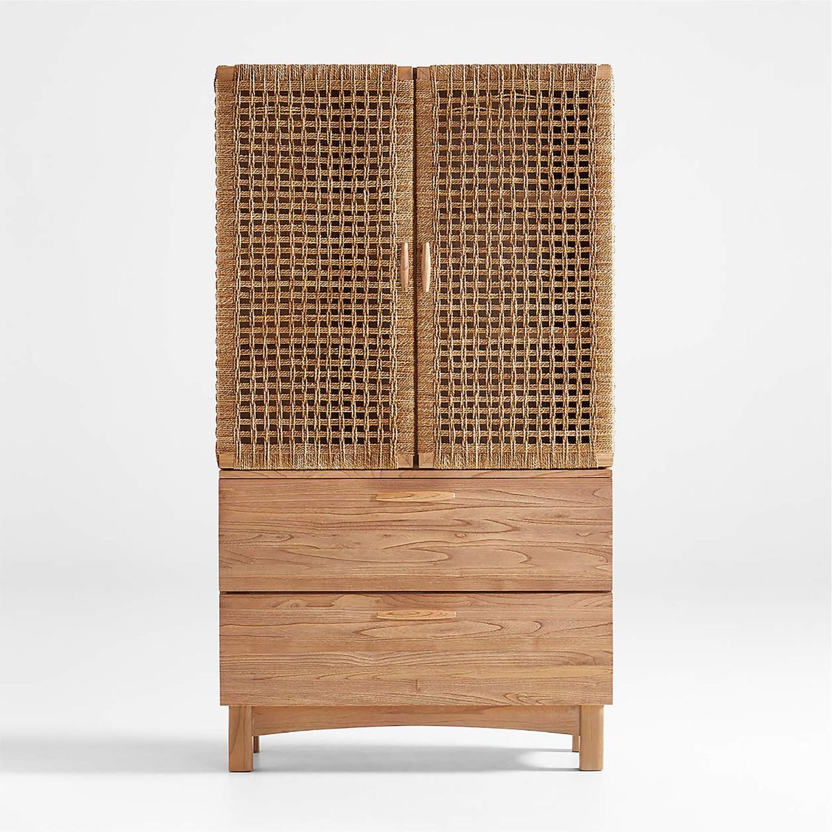 CRATE & BARREL - Librero Cerrado con Espacio de Almacenamiento Pairie