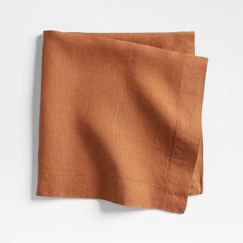 CRATE & BARREL - Servilleta Marin 100% Lino
