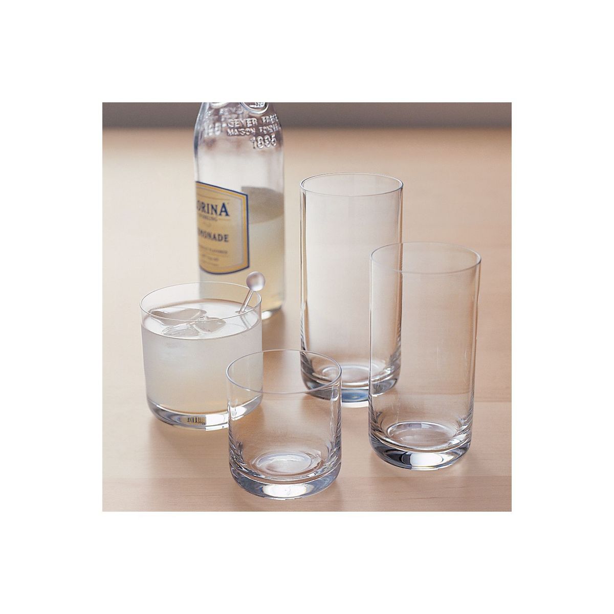 CRATE & BARREL - Vaso para Refresco Crescent
