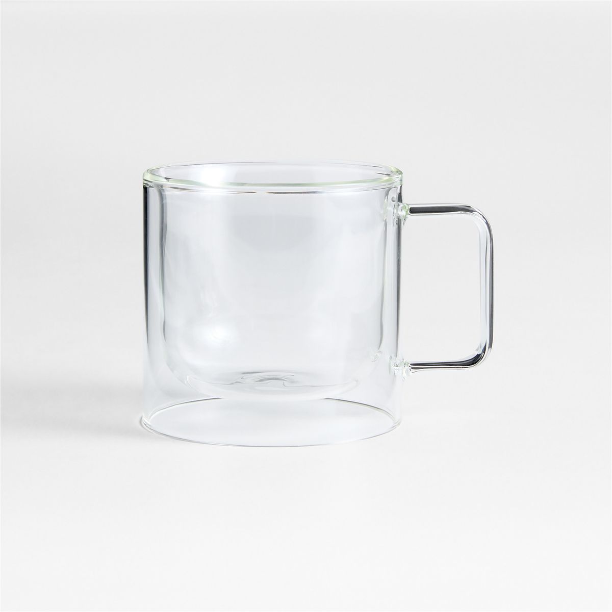 CRATE & BARREL - Mug Zephyr de Vidrio