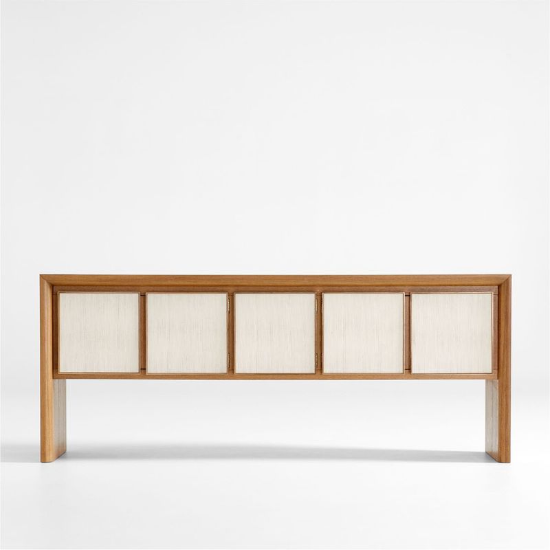 CRATE & BARREL - Aparador de Madera Roble Emma