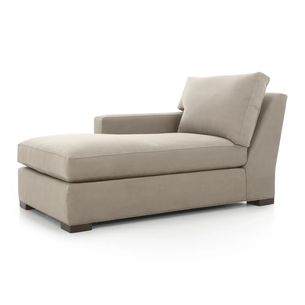 CRATE & BARREL - Chaise Lounge Brazo Izquierdo Axis II