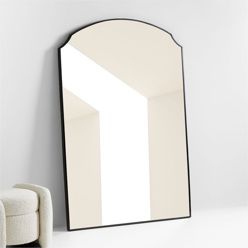 CRATE & BARREL - Espejo de Piso Emmy Brass