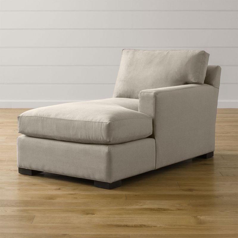 CRATE & BARREL - Chaise Lounge Brazo Derecho Axis II