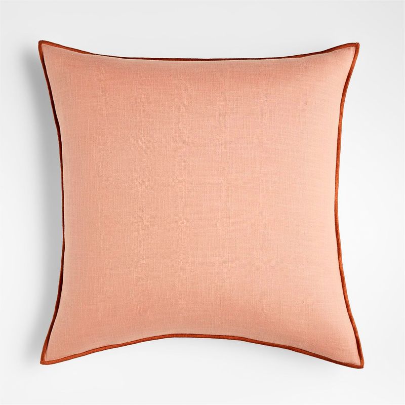 CRATE & BARREL - Funda de Cojín Desert Merrow Stitch 58x58cm