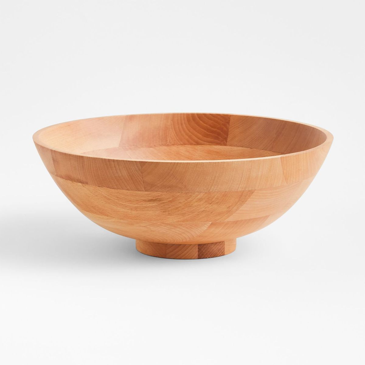 CRATE & BARREL - Bowl De Madera Natural Anders