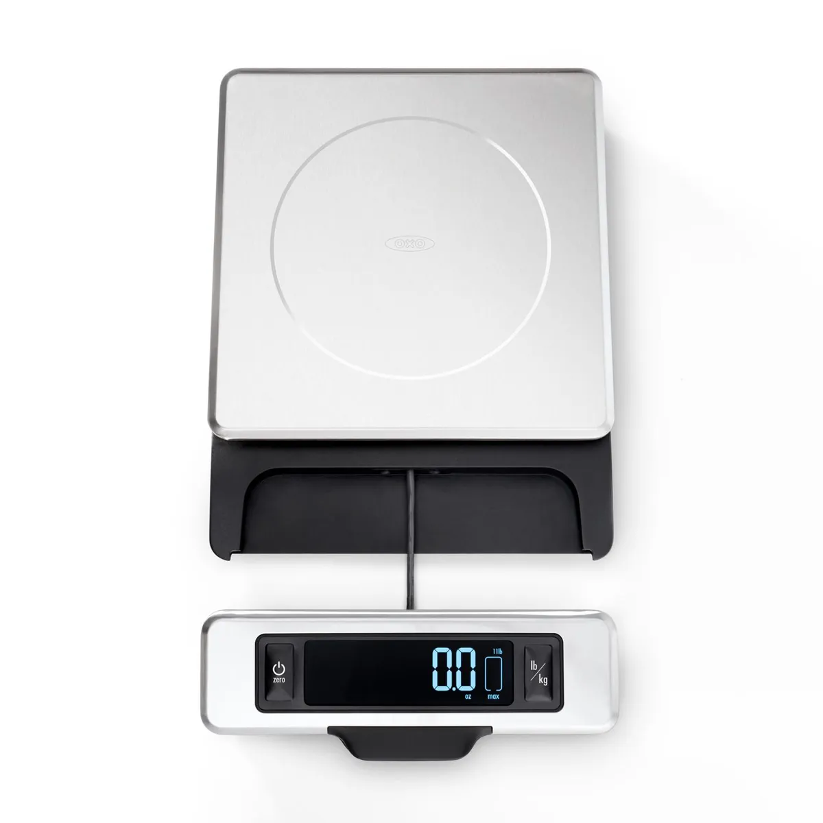 CRATE & BARREL - Balanza de Cocina con Pantalla Extraíble OXO
