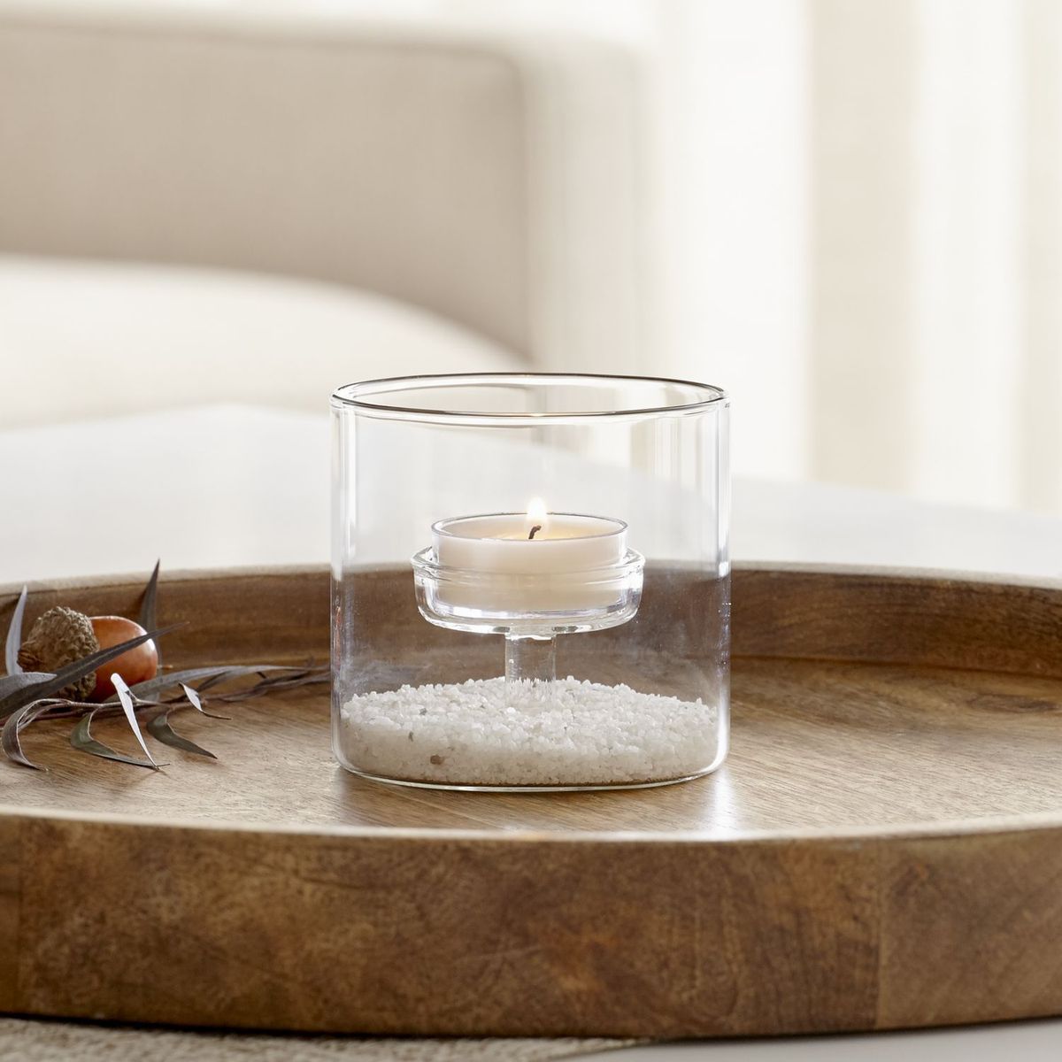 CRATE & BARREL - Porta Velas Elsa 