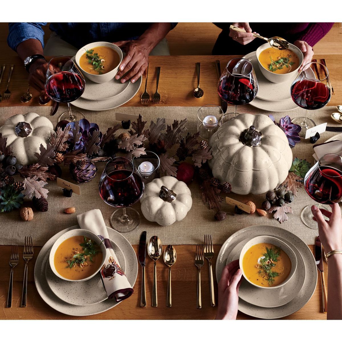 CRATE & BARREL - Porta Velas Elsa 